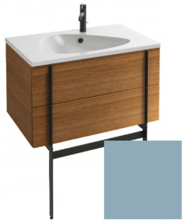 Тумба под раковину Jacob Delafon Nouvelle Vague 80 см, EB3030-S50, цвет - аквамарин сатин