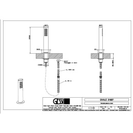 Ручной душ Gessi Ovale (21627#031) хром