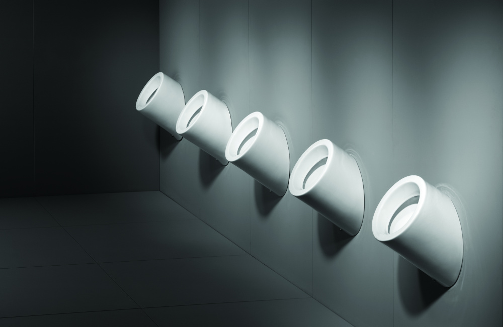 Автоматический писсуар, настенный,SANELA SLP 82RZ с радарным устройством смыва