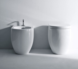 Фото Kerasan Flo 311601 Унитаз напольный приставной