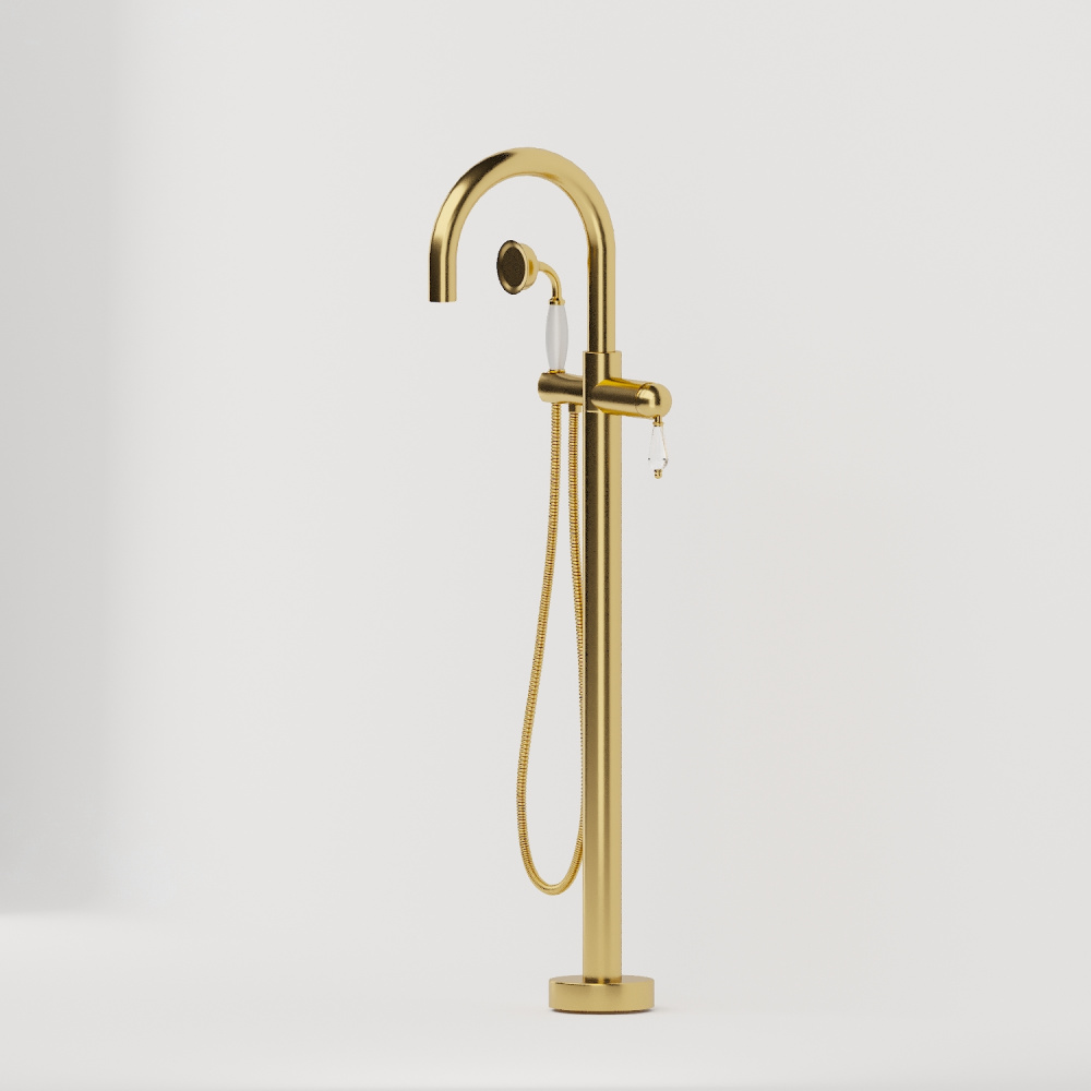 Фото Смеситель напольный Boheme Imperiale (289-SW) золото