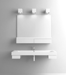 Раковина Kerasan Cento 353401*1 120 белый