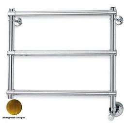 Фото Полотенцесушитель Margaroli Sole 4404703ORB водяной, потертая латунь