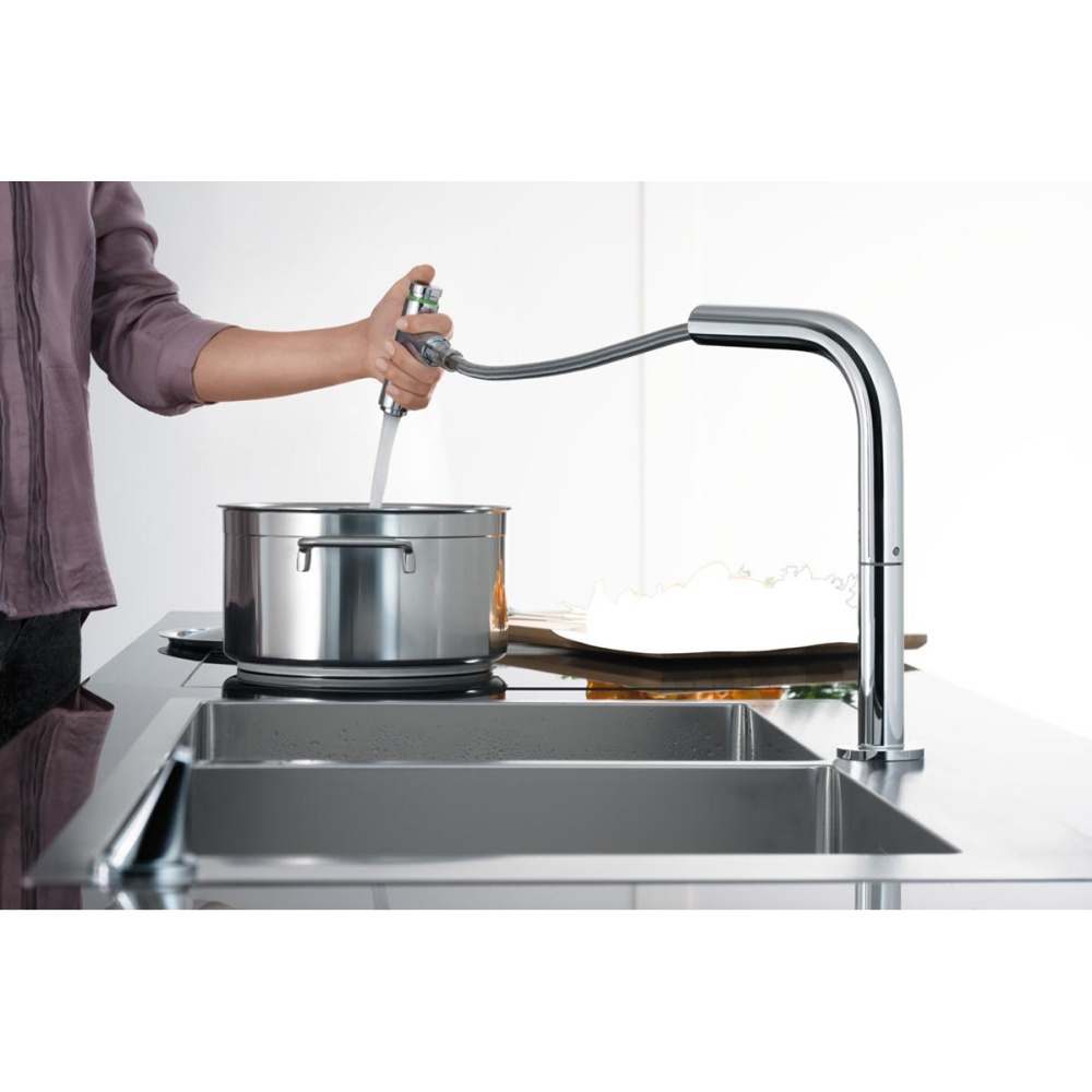 Смеситель Hansgrohe Select (43202800) серый