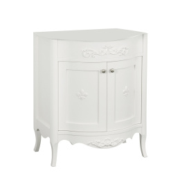 Фото Migliore Bella 28538 База 64xH81x48 см. д/раковины 73 см, BIANCO MAT PATINATO