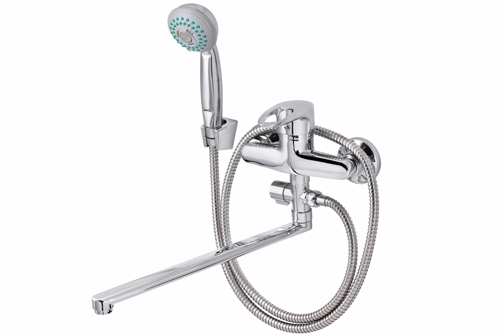 Фото Смеситель для ванны с душем ПСМ-ПРОФСАН PSM-523-084 ЕВРО тип См-ВУОРНШлА