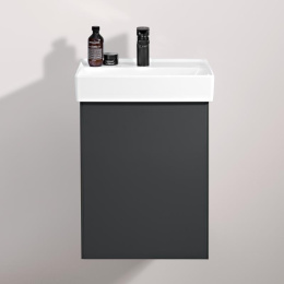 Villeroy Boch Collaro C00500PD Тумба под раковину 410х344 мм петли левые (Black Matt Lacquer)