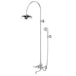 Фото Душевая колонна со смесителем Bravat Art (F65193CP-A2-RUS) хром