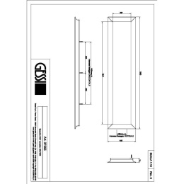 Зеркало Gessi Mimi (37555#515) белый