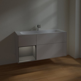 Villeroy Boch Finion F060GKGJ Тумба под раковину 1196х498 мм (anthracite matt/light grey matt)