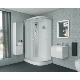Душевая кабина 120x80x210 Niagara (NG-4312-08R) ABS-пластик, Поддон низкий