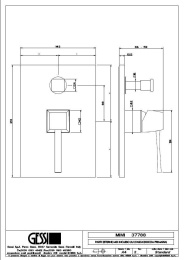 Смеситель для ванны Gessi Mimi (37788#031) хром