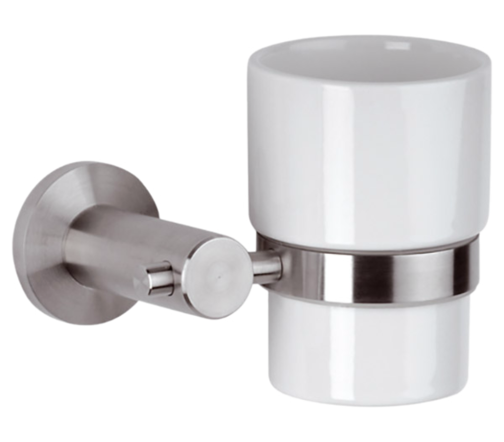 Фото Стакан Remer Minimal INOX Mi15INOXCR, нержавеющая сталь