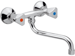 Фото Смеситель Remer для кухни RR 41YG гор подв изл вниз