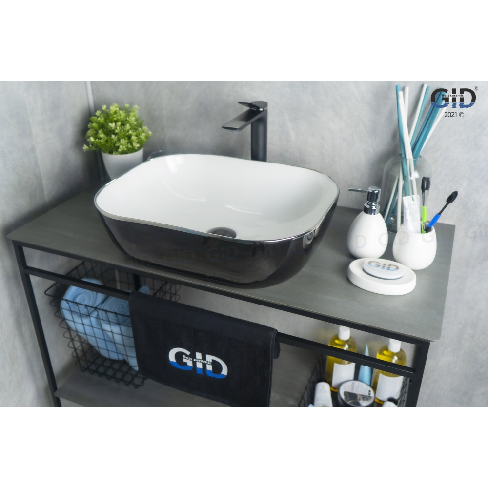 Раковина накладная Gid D1302h024