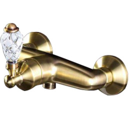 Фото Смеситель для душа Boheme Vogue Crystal (204-CRST) бронза