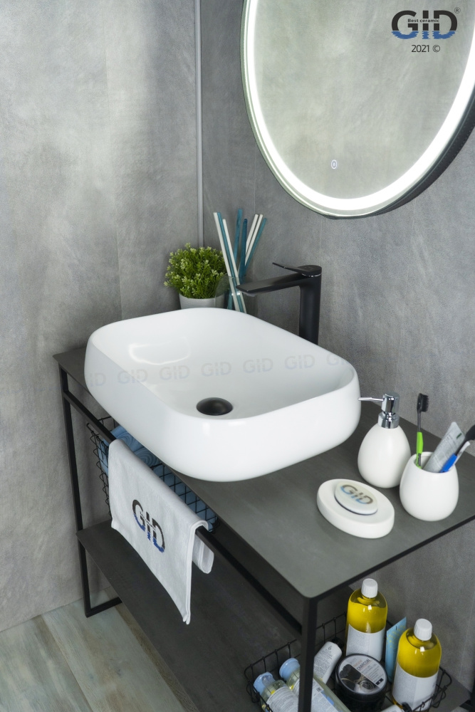 Фото Раковина накладная Gid N9243