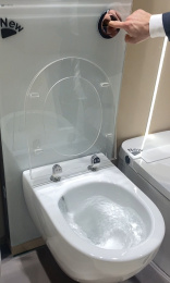 Унитаз beWash Bogen 88393201 подвесной Белый глянцевый с сиденьем Микролифт