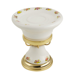 Фото Migliore Provance 17684 Mыльница настольная, керамика с декором золото