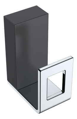 Фото Крючок Boheme Q (10946-CR-B) хром, черный