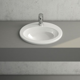 Раковина встраиваемая сверху 42,5 см Vitra S20 (5466B003-0001) белый