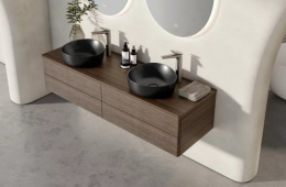 Фото Раковина накладная Villeroy&Boch Antao (4A7240R7) черный