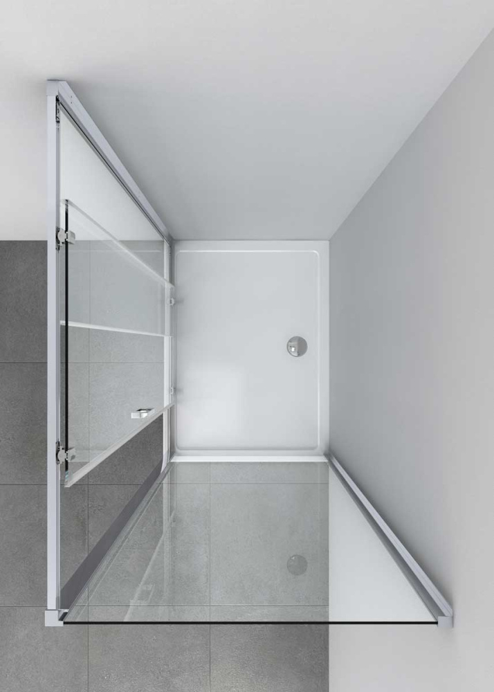 Душевой уголок Vincea Alpha (VSR-3AL9012MT) хром