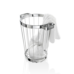 Фото Корзина для белья Decor Walther Porzellan (0612600), хром