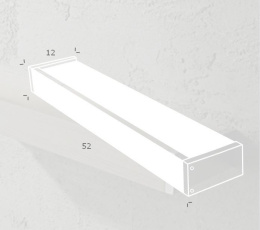 Фото Полочка для ванной Globo Open Space (OPR21)