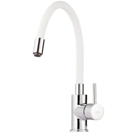 Фото Смеситель для кухни Webert Viper VP920602744,хром белый