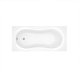 Ванна акриловая 170х75 Alba Spa Miami (ВПР0250300100) прямоугольная, белый глянцевый