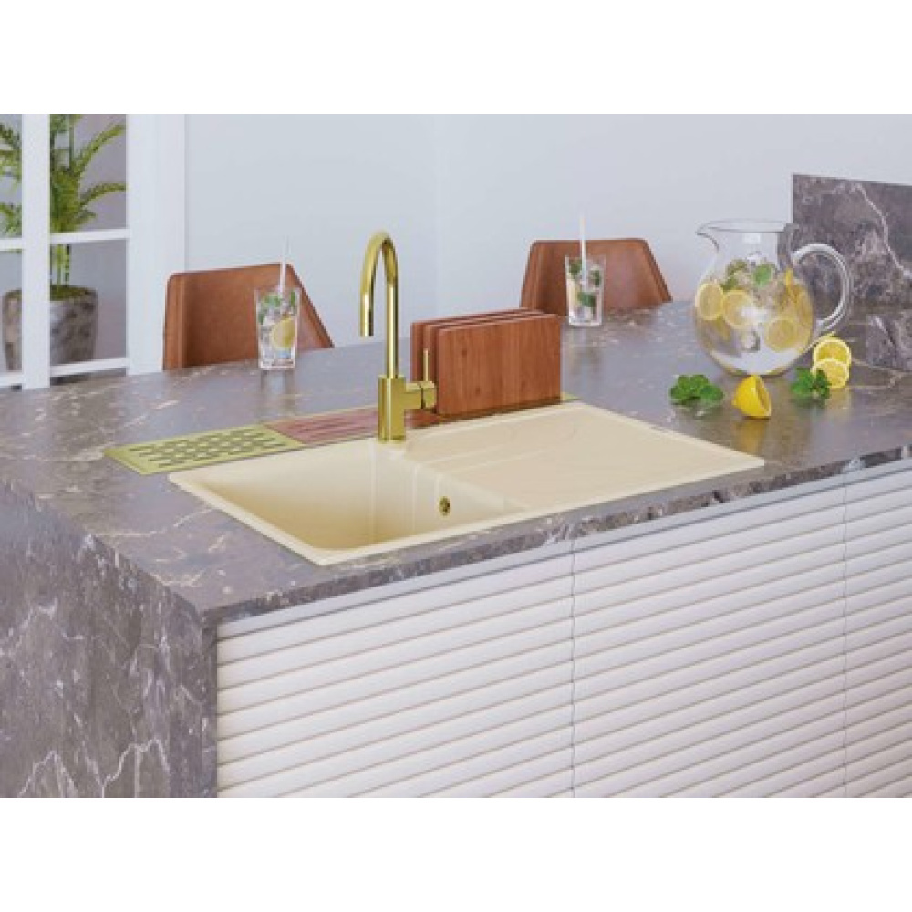 Кухонная мойка Omoikiri Yasugata 86-WH Tetogranit (4993871) белый