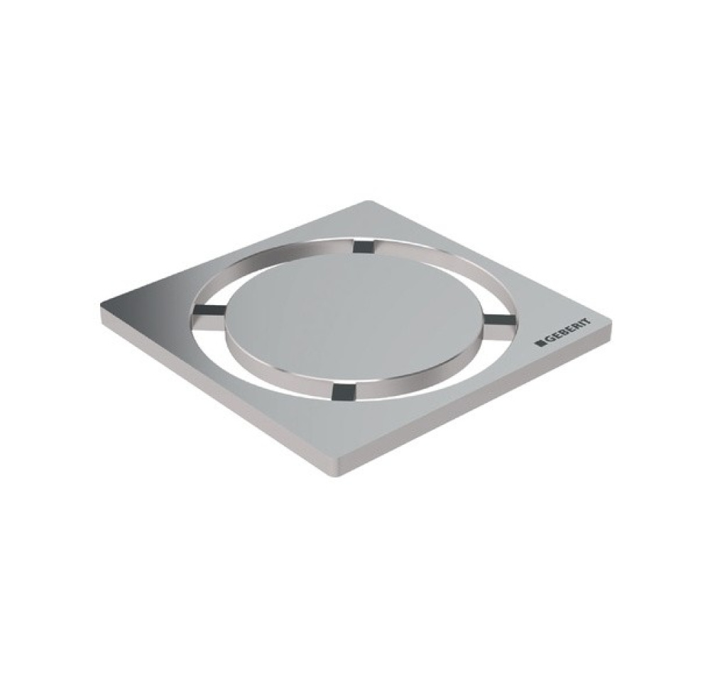 Фото Накладная панель для трапа Geberit CleanLine (154.311.00.1) серый