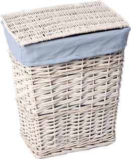 Корзина WasserKraft Lippe WB-450-M средняя для белья с крышкой