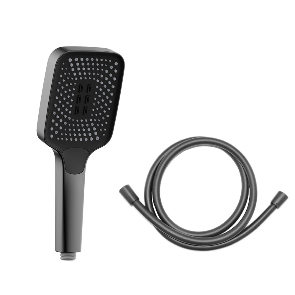 Фото Душевой комплект Vincea (VSFW-4211GM) вороненая сталь