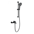 Смеситель для ванны с душевым гарнитуром Wonzon&Woghand (WW-C2036-MB) Черный