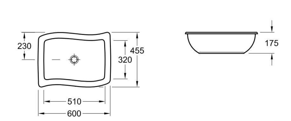 Фото Раковина 519250R2 VILLEROY&BOCH Loop Friends