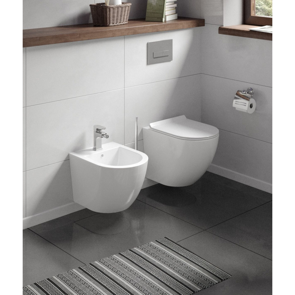 Биде Koller Pool Round подвесное (RN-0495-B)