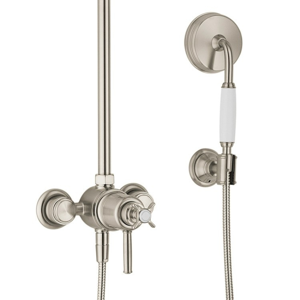 Фото Душевая система Axor Montreux (16570820) никель брашированный