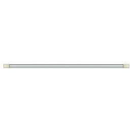 Желоб водосток Berges Super Slim SUPER Slim 500 (091178) хром глянцевый