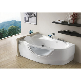 Акриловая ванна 171x99 Gemy (G9046 II K L), прямоугольная-асимметричная