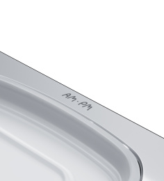 Стеклянная мыльница Am.Pm Sensation (A3034200) хром