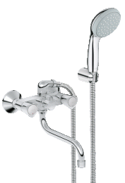 Смеситель для ванны Grohe Costa S 26792001 с душевым гарнитуром