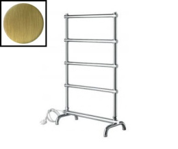 Полотенцесушитель электрический напольный Margaroli Sole 556 5564704OBNC, высота 84.2 см, ширина 50 