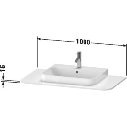 Консоль Duravit Happy D.2 Plus HP031E06969