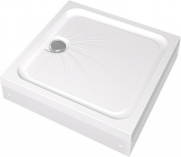 Поддон Alex Baitler AB9017H-2 квадратный в сборе (900x900x170)