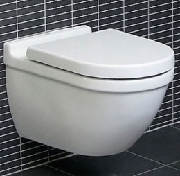 Инсталляция Geberit с безободковым унитазом Duravit Starck 3 111.362.00.5/45270900A1/115.770.21.5/00