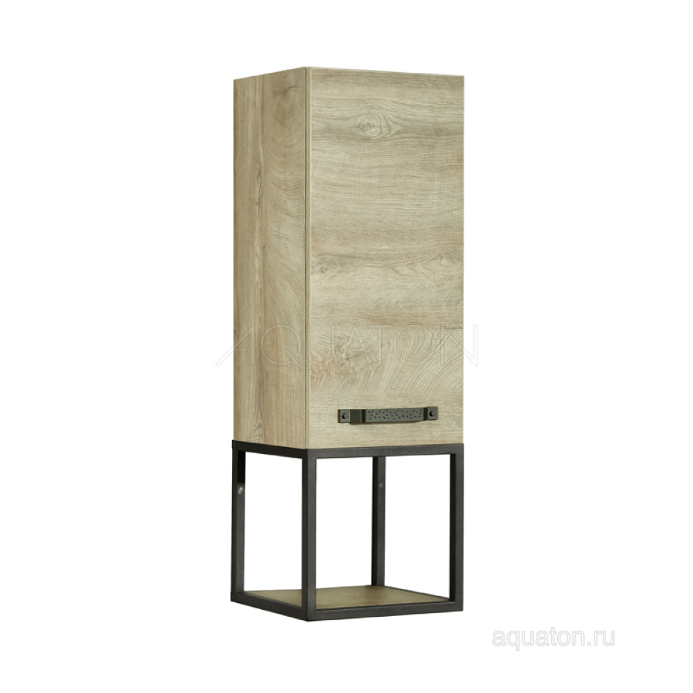 Фото Полка Aquaton Лофт Фабрик дуб эндгрейн 1A242703LTDU0