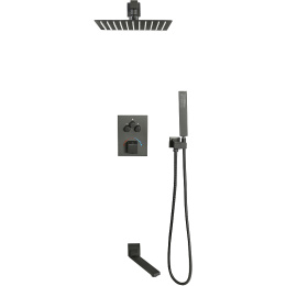 Душевая система ALMAes Khabur (TVZ-0897) черный матовый