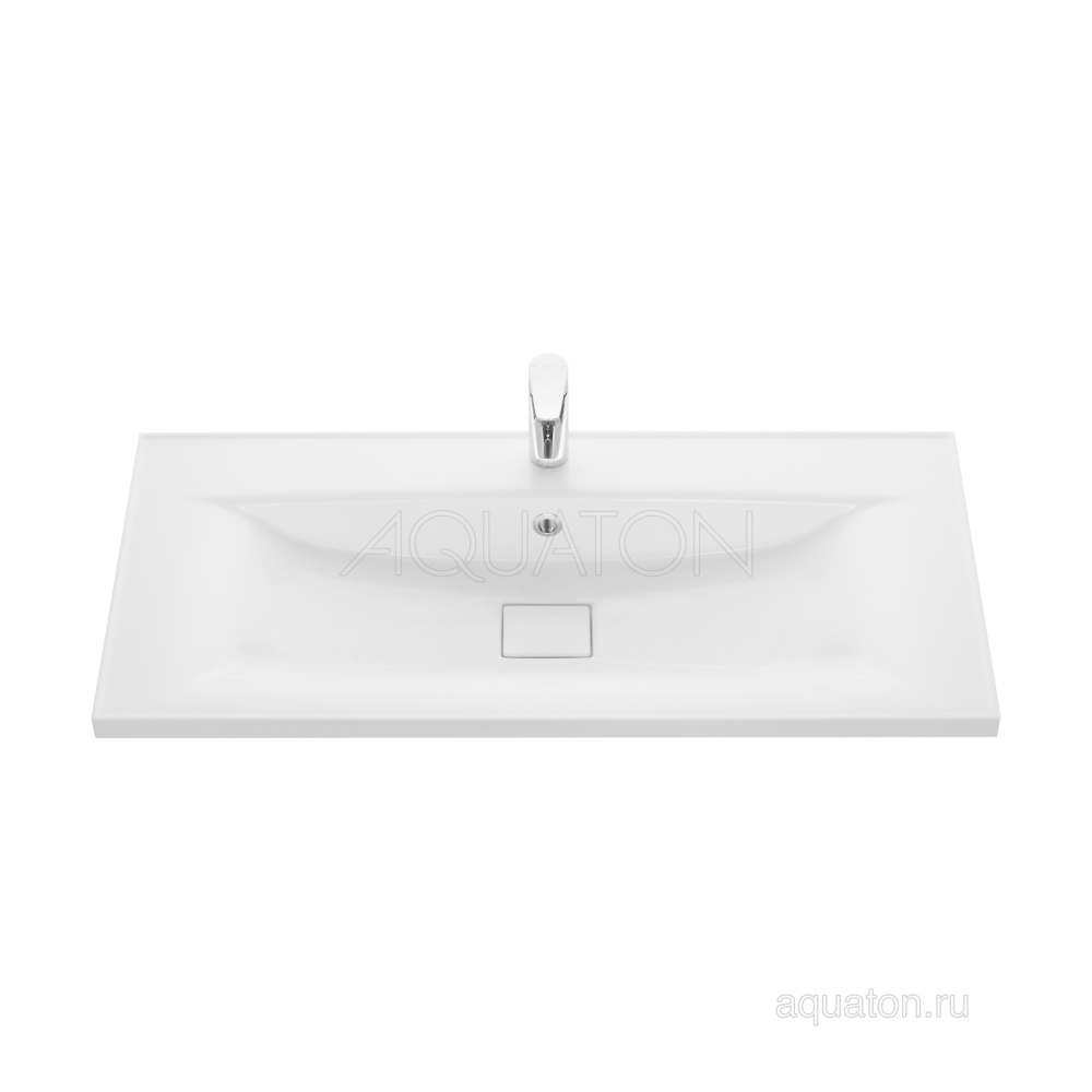 Фото Раковина Aquaton Айрис M 1000 белая 1A73273KAG010